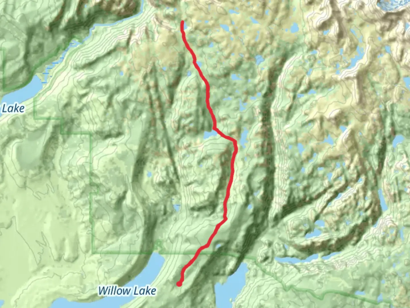 An image depicting the trail Palmer Lake Trail and its surrounding area.