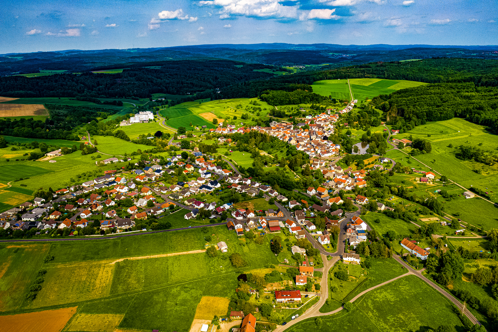 An image depicting the trail Residenzenring and its surrounding area.