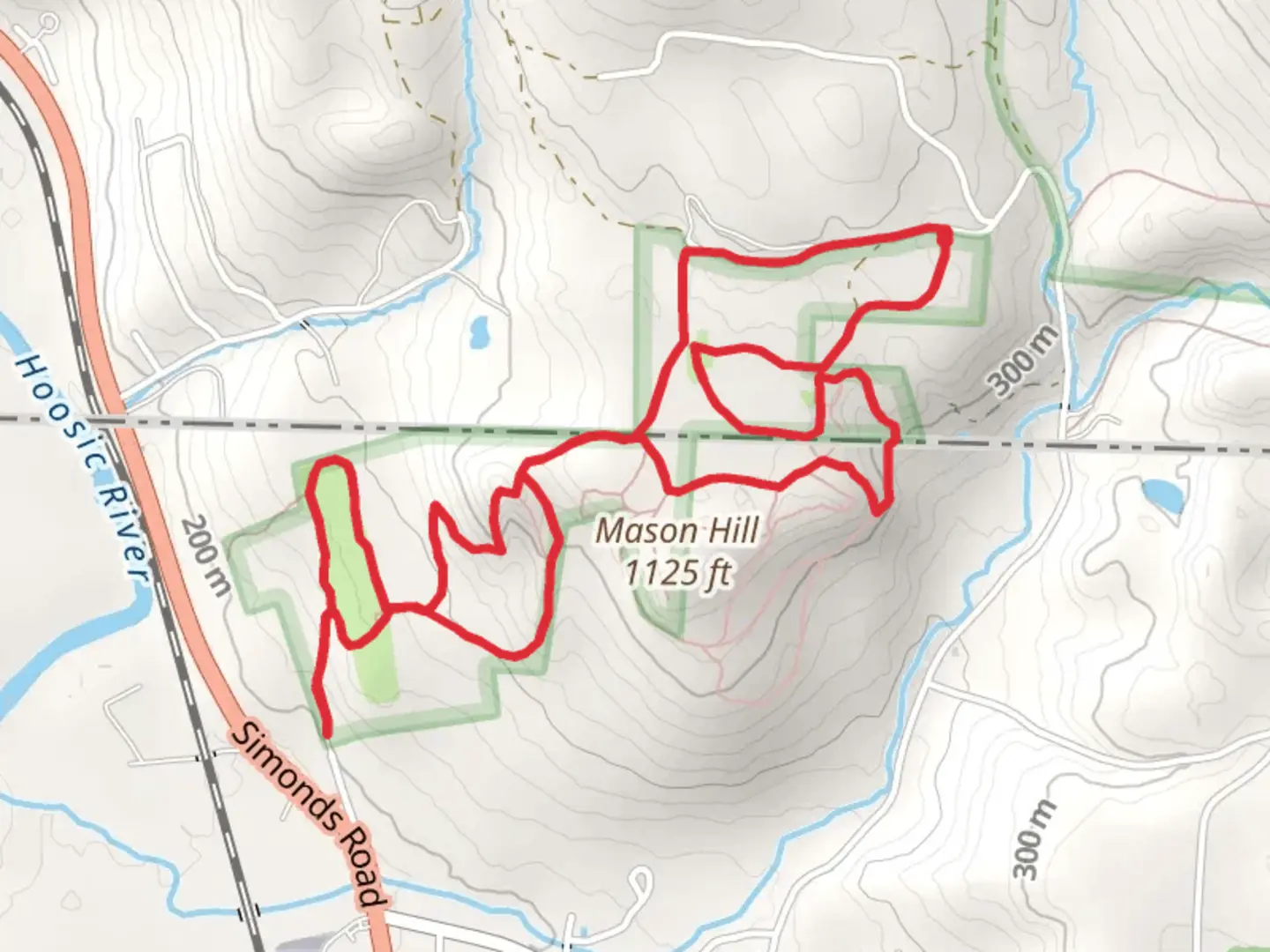 An image depicting the trail Niles and Kalarama Loop Trail and its surrounding area.