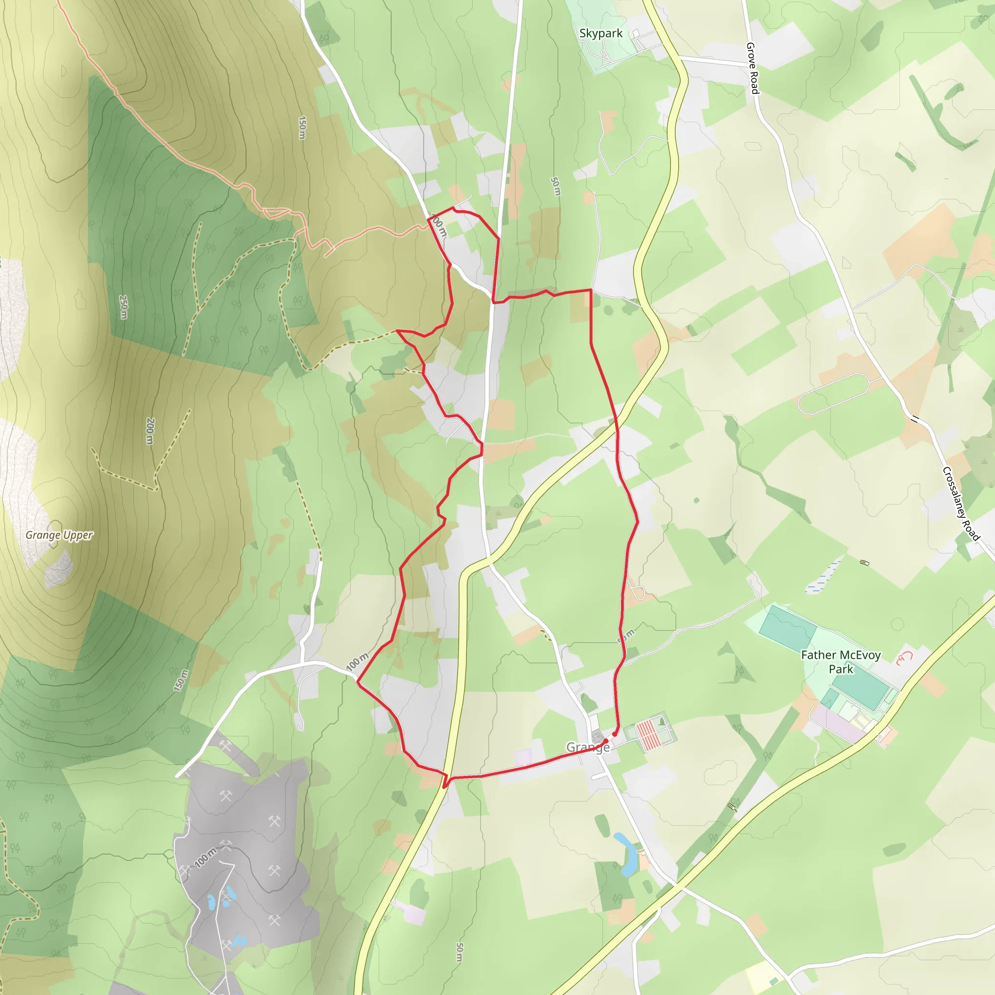 Grange Loops - Molly Loop mobile static map