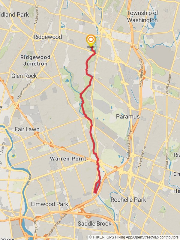 Wild Duck Pond and Saddle River Pathway