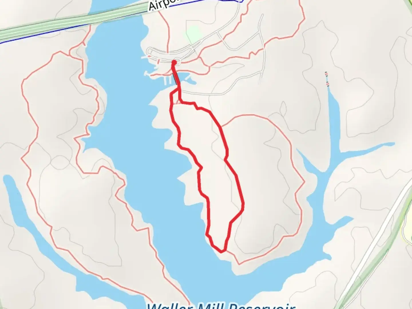 An image depicting the trail Bayberry Trail - Short Loop and its surrounding area.