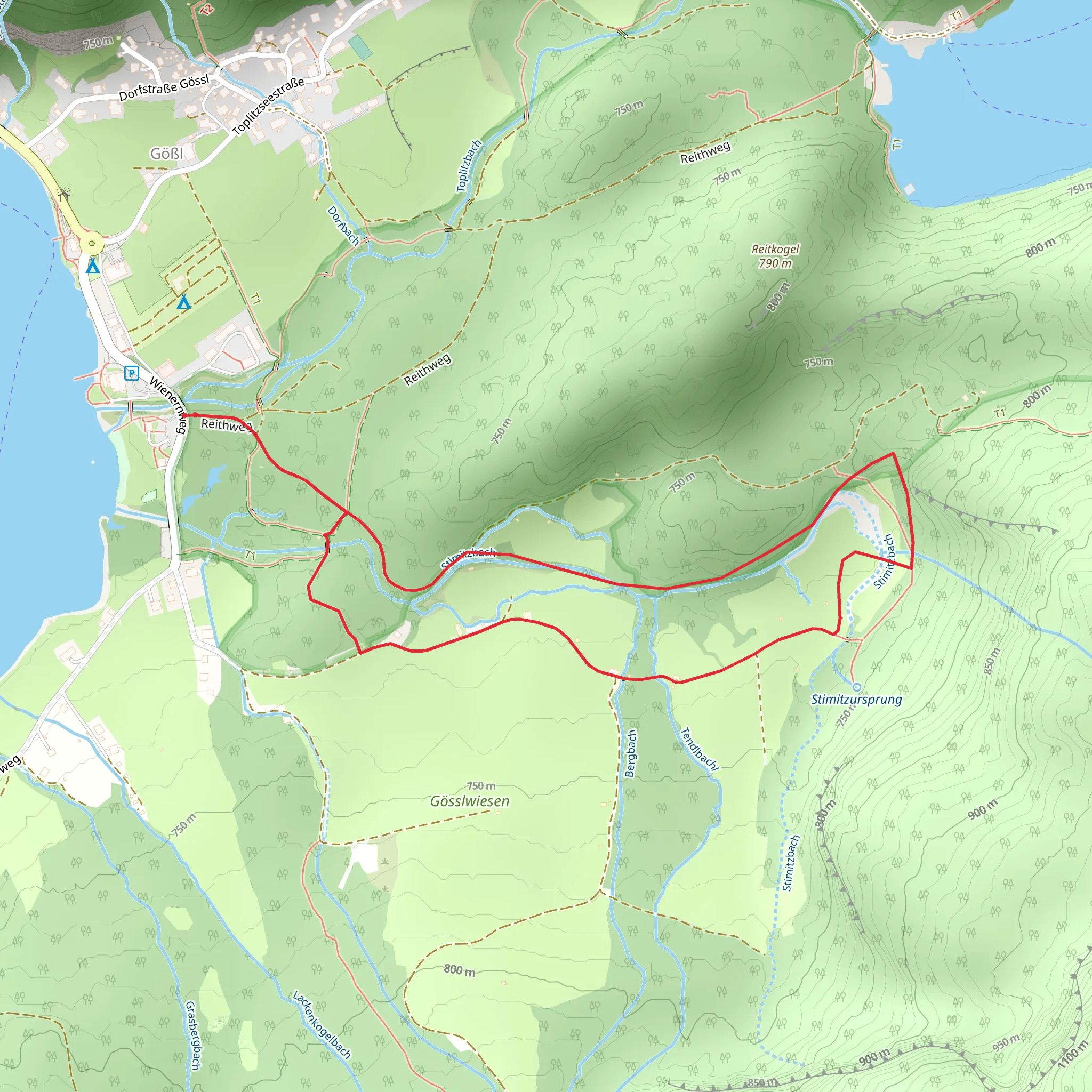 Herbal Loop - Gößl mobile static map