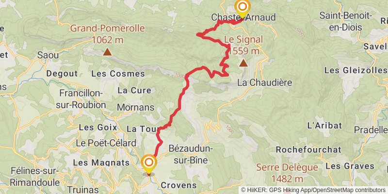 HexaTrek stage 103 Map