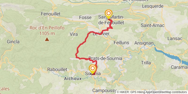 GR 36 stage 94 Map