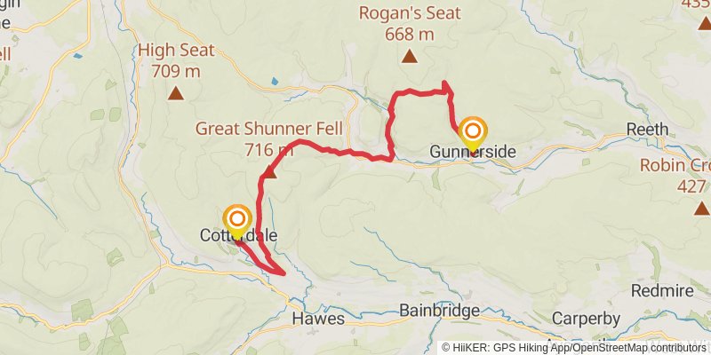 Tributaries Walk stage 5 Map