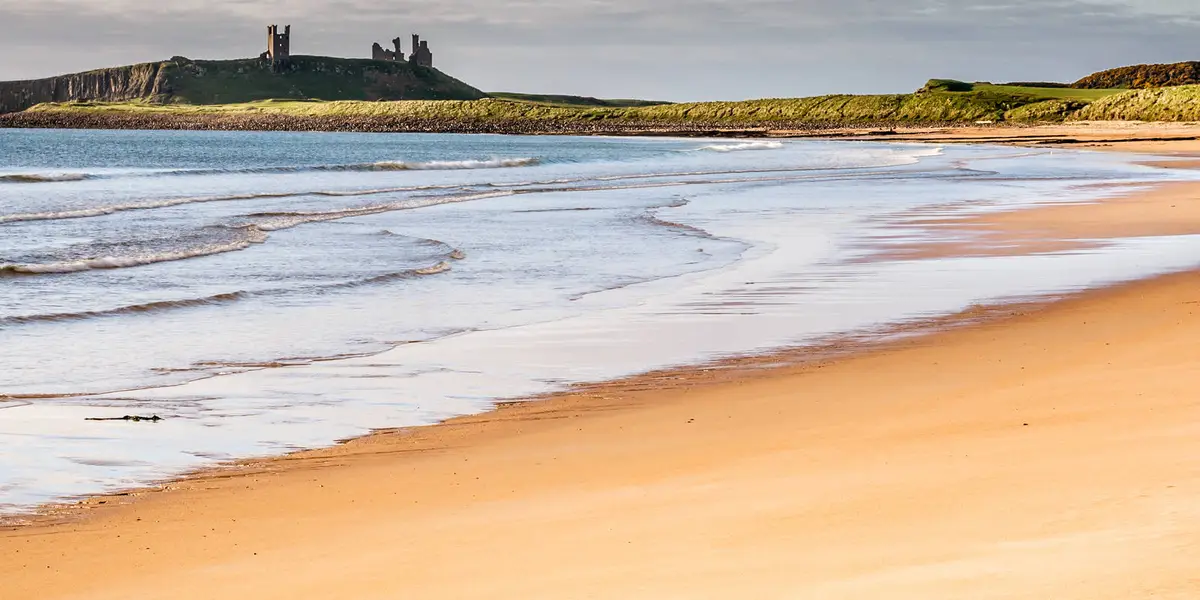 Dunstanburgh Castle from Craster