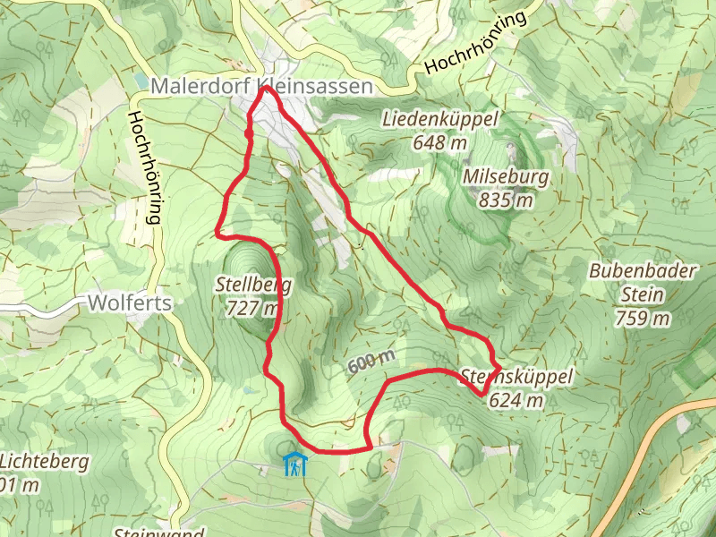 Milseburg Maler Rundweg