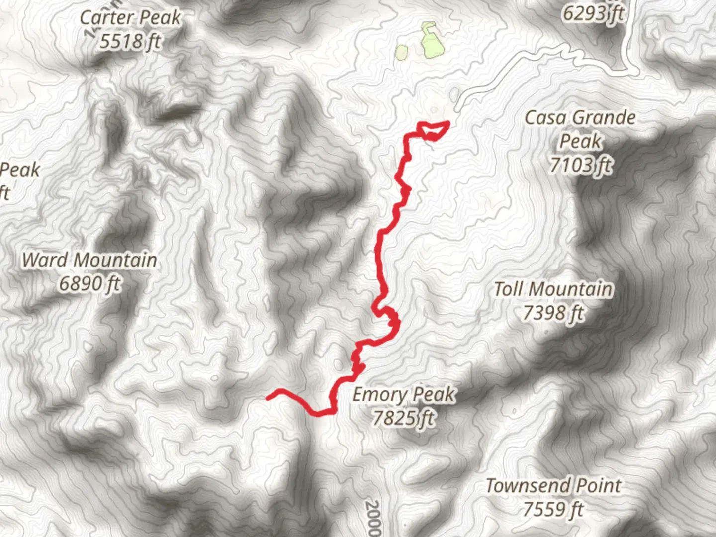 An image depicting the trail Laguna Meadows Trail to Laguna West 3 and its surrounding area.