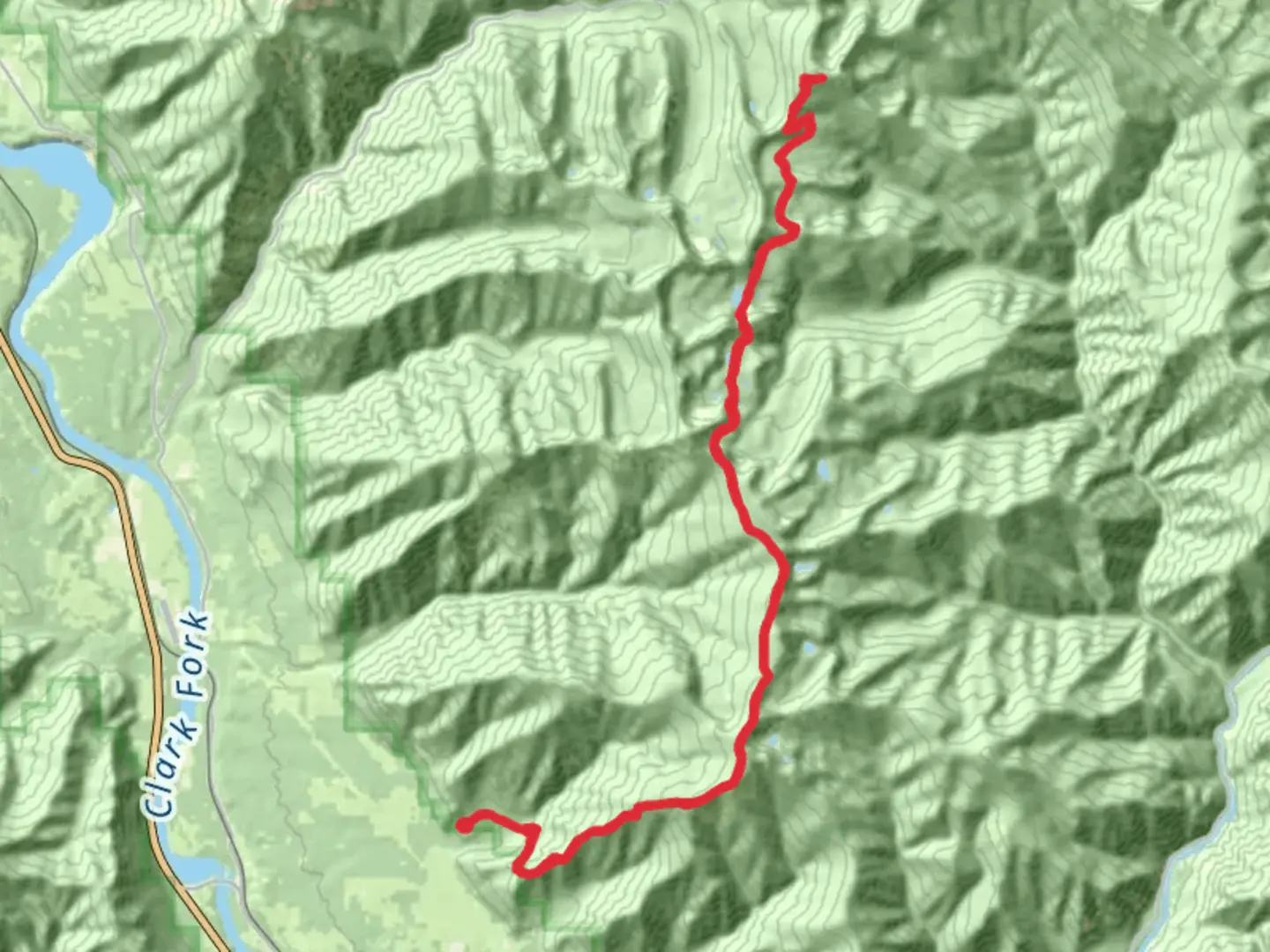 An image depicting the trail Silcox - Headley Trail and its surrounding area.