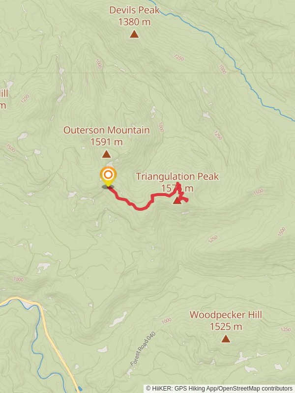 Boca Cave and Triangulation Peak Trail