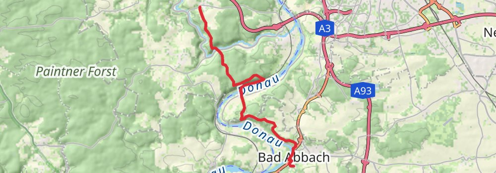 Jurasteig stage 2 Map