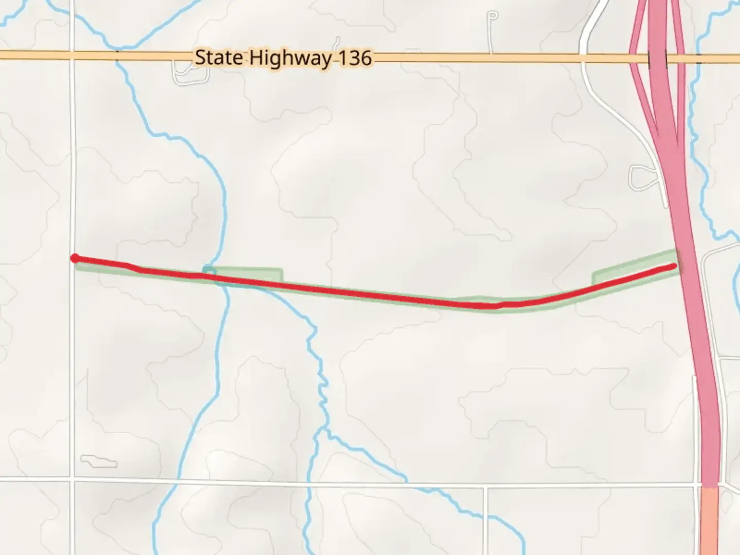 An image depicting the trail Brookfield Recreation Trail and its surrounding area.