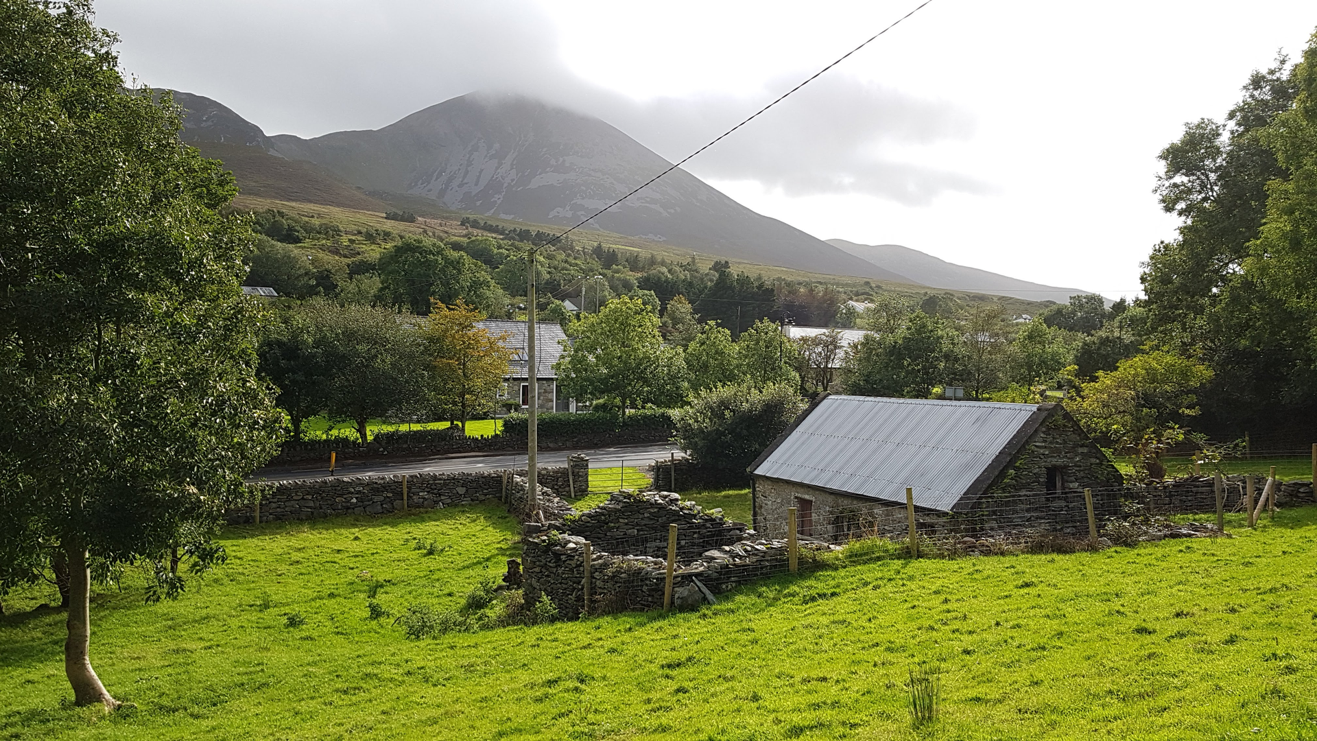 An image depicting the trail Western Way Mayo - Achill Spur to Mulranny and its surrounding area.