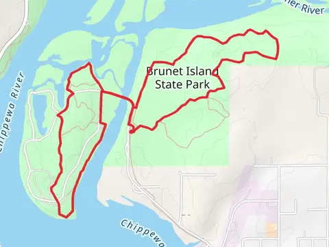 Nordic Trail, Jean Brunet Trail and Spruce Loop Trail