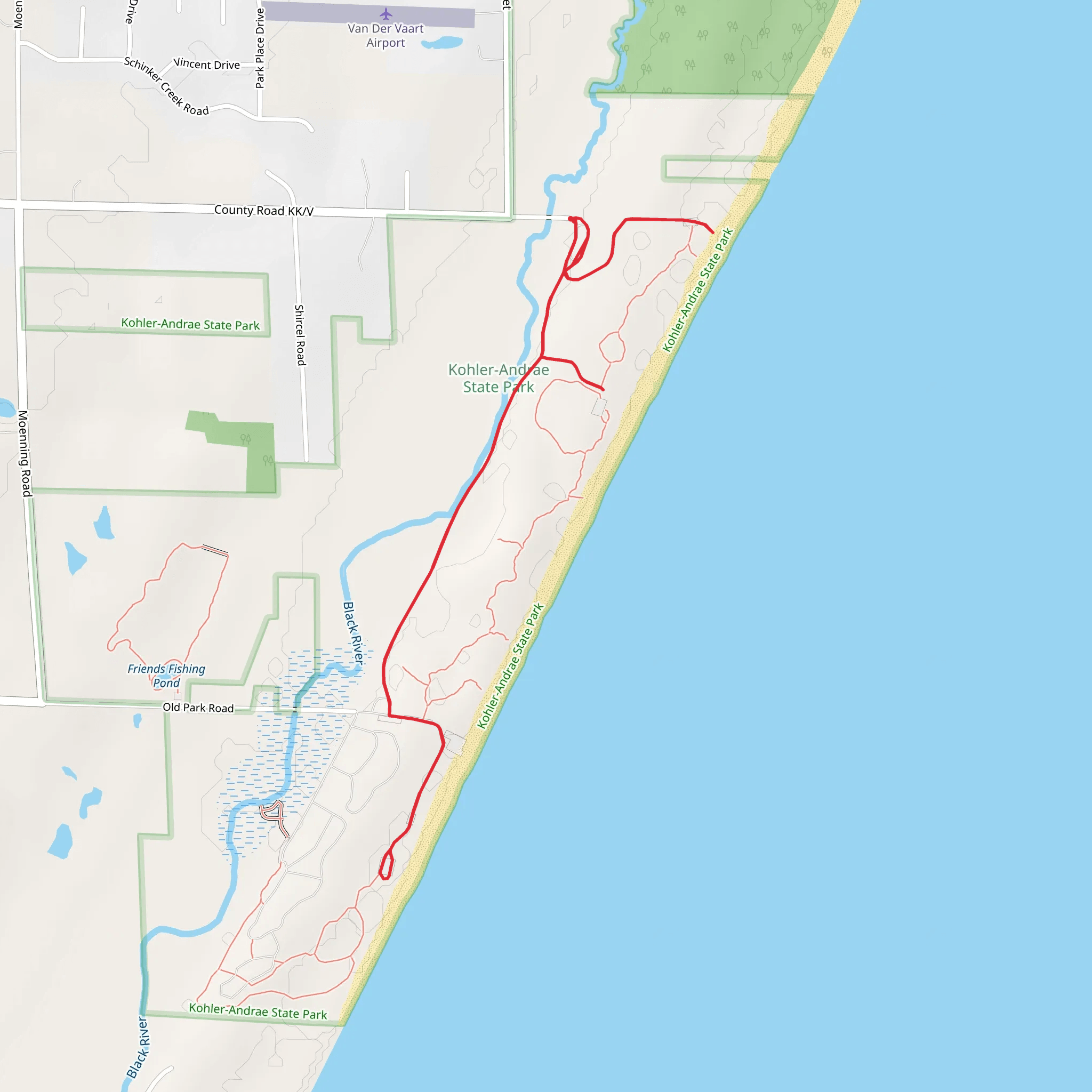 Group Campground - Black River mobile static map