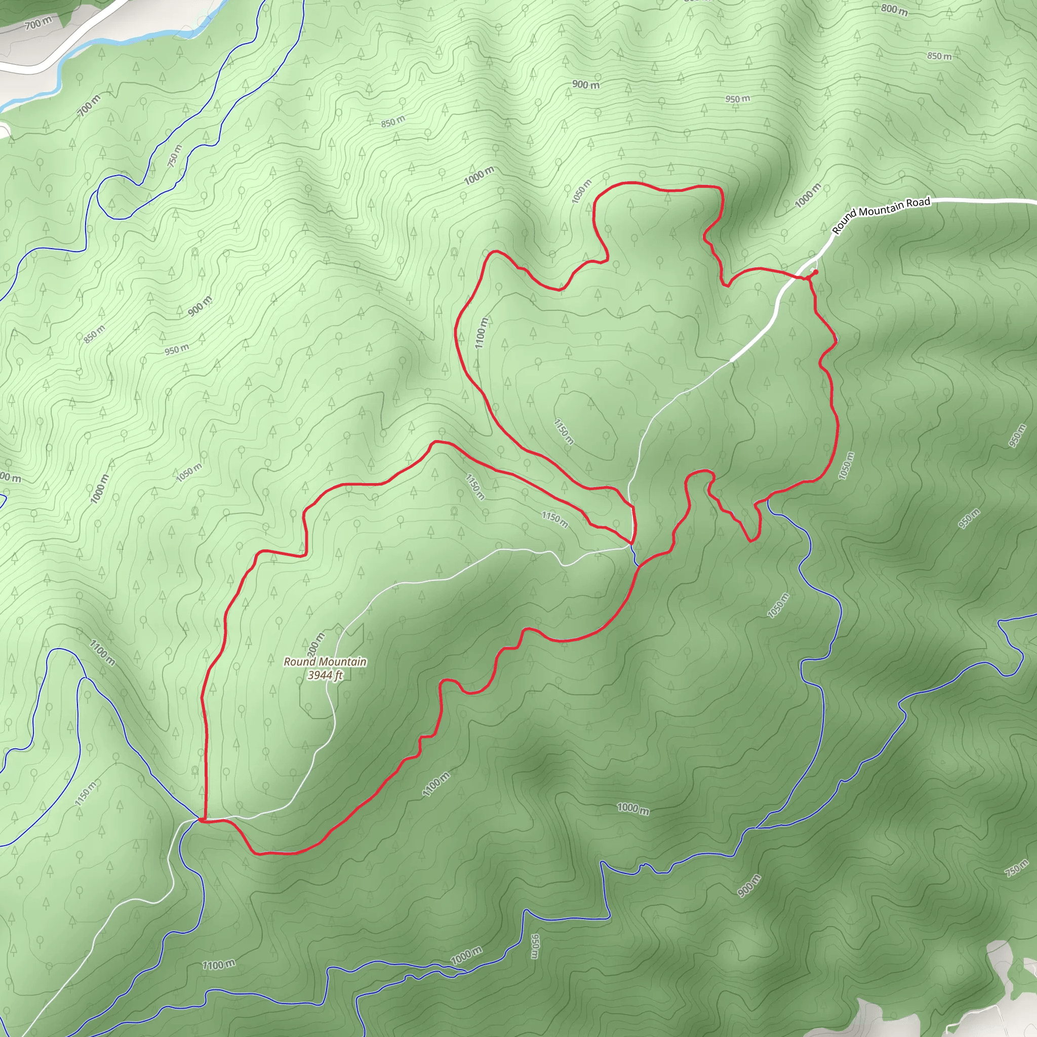 Genesis and Chimney Loop mobile static map