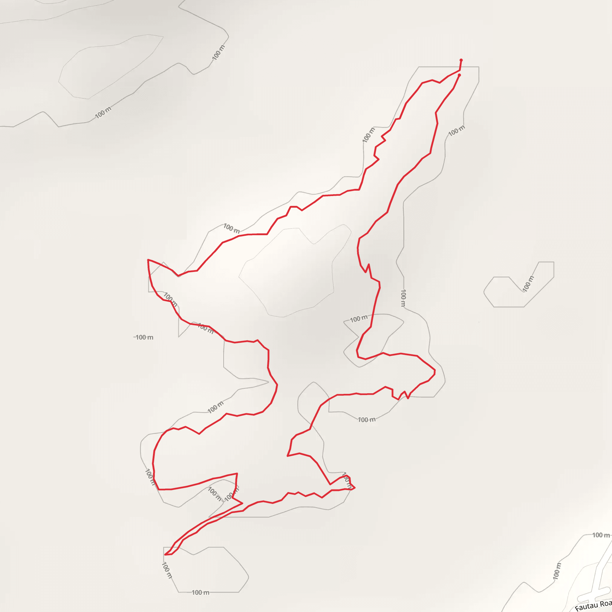 Grass Lake Loop mobile static map