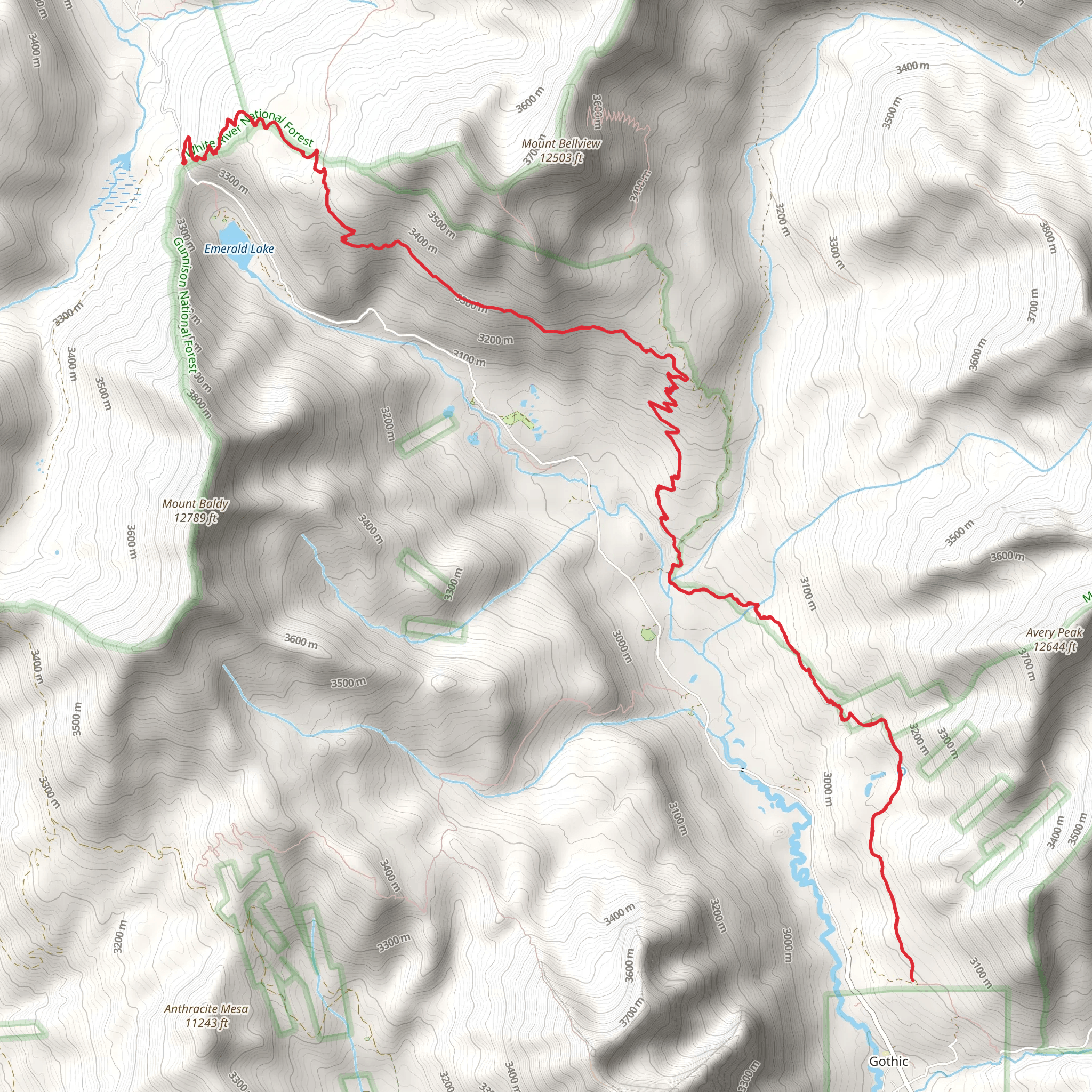 Trail Riders 401 Trail mobile static map