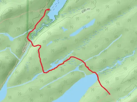 East Chickenbone Lake via McCargoe Cove Campground Trail