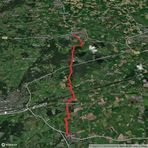 Laren to Vorden via Pieterpad deel 1