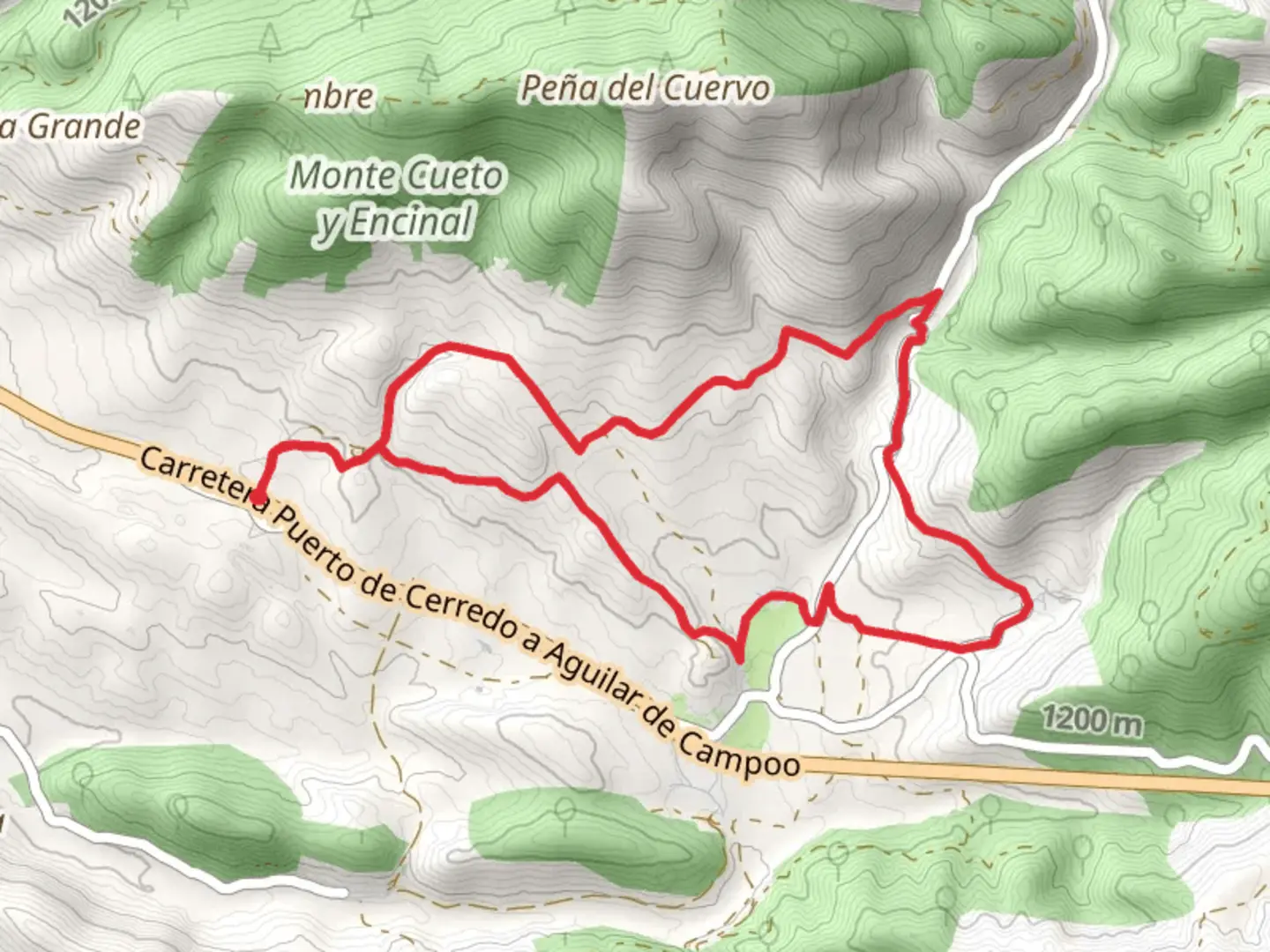 An image depicting the trail The Hermitages PR LE 57 and its surrounding area.