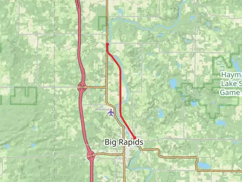 White Pine Trail from Maple Street