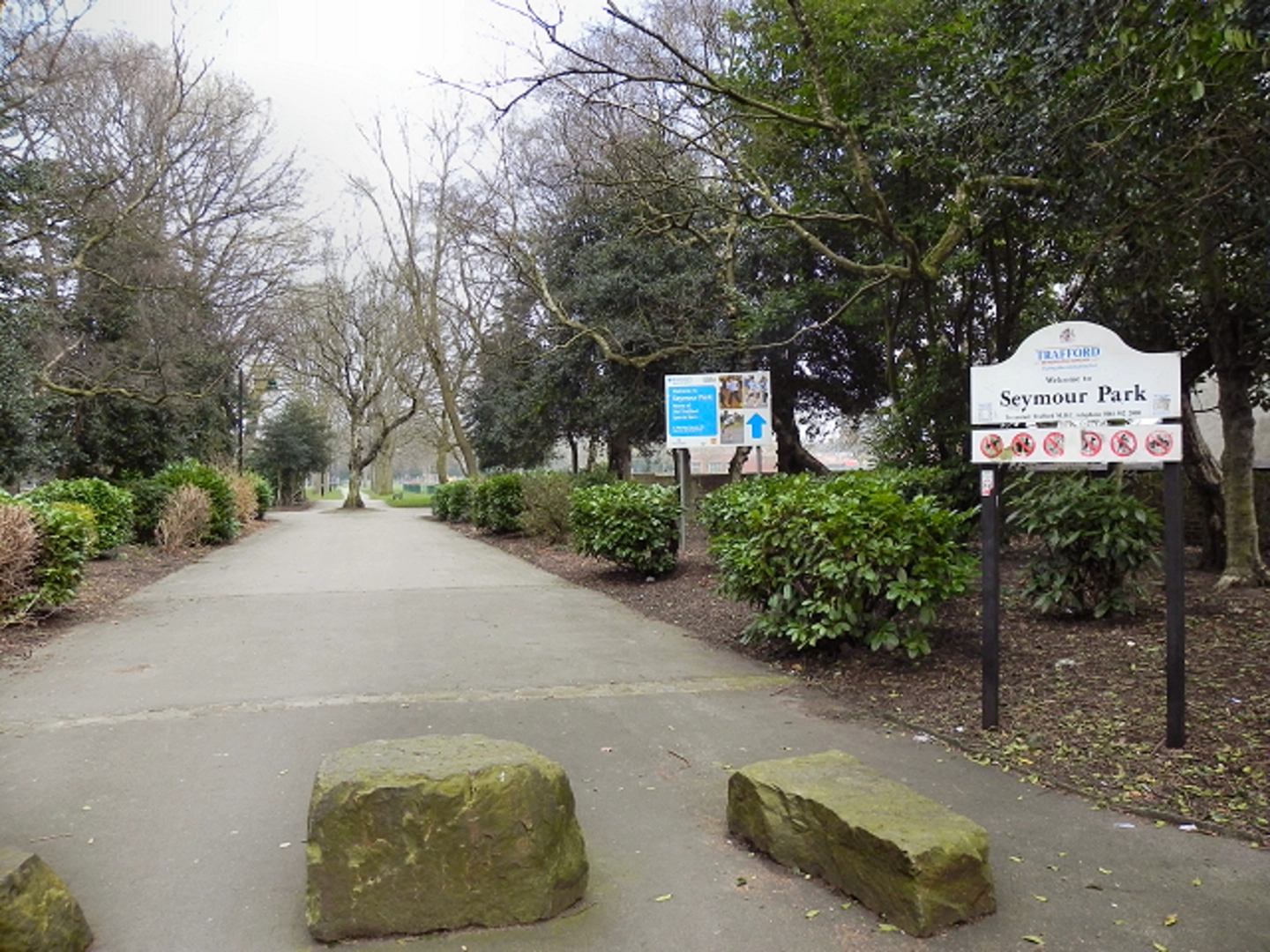 An image depicting the trail Seymour Park Loop and its surrounding area.