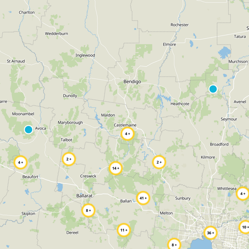Mount Alexander Static Map