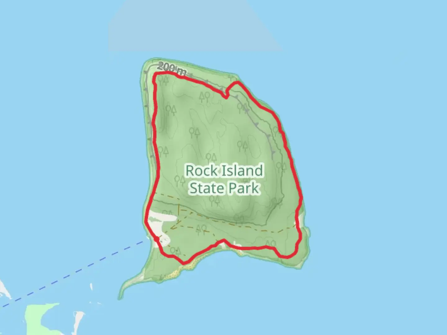 An image depicting the trail Thordarson Loop Trail and its surrounding area.