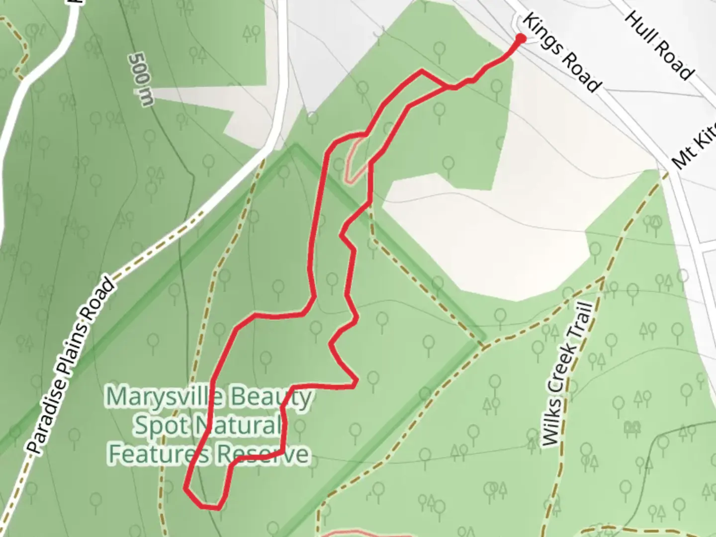 An image depicting the trail Beauty Spot Nature Trail and its surrounding area.