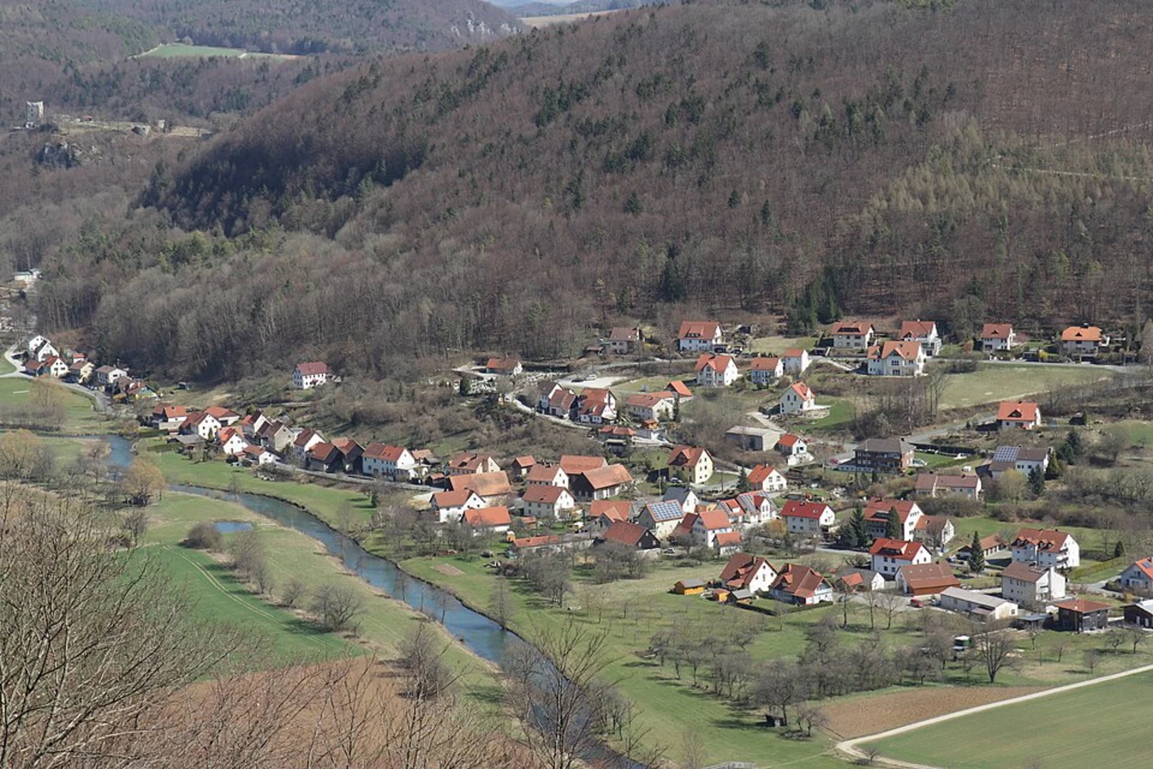 An image depicting the trail Trinkborn and Rottenberg Loop and its surrounding area.