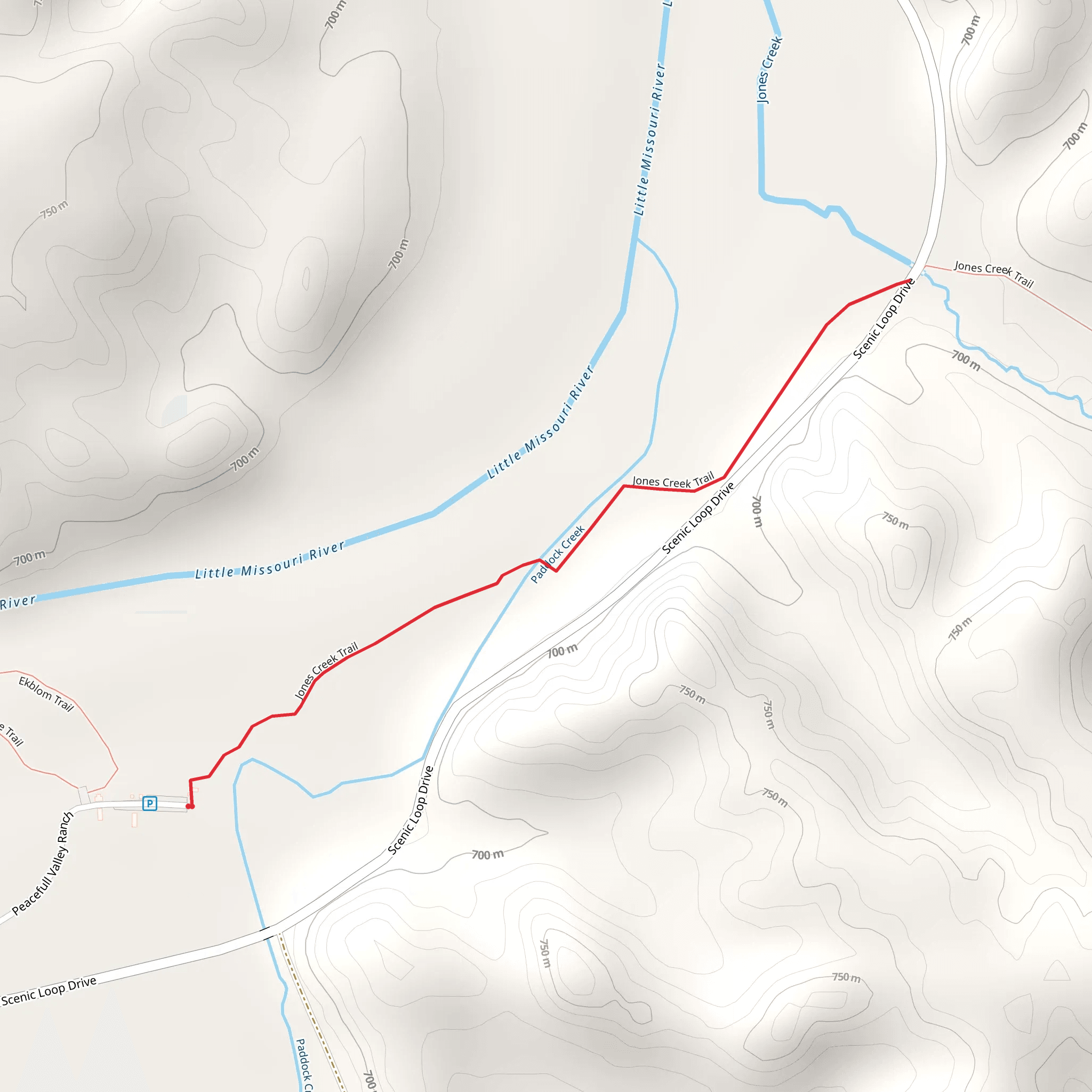 CCC Trail mobile static map