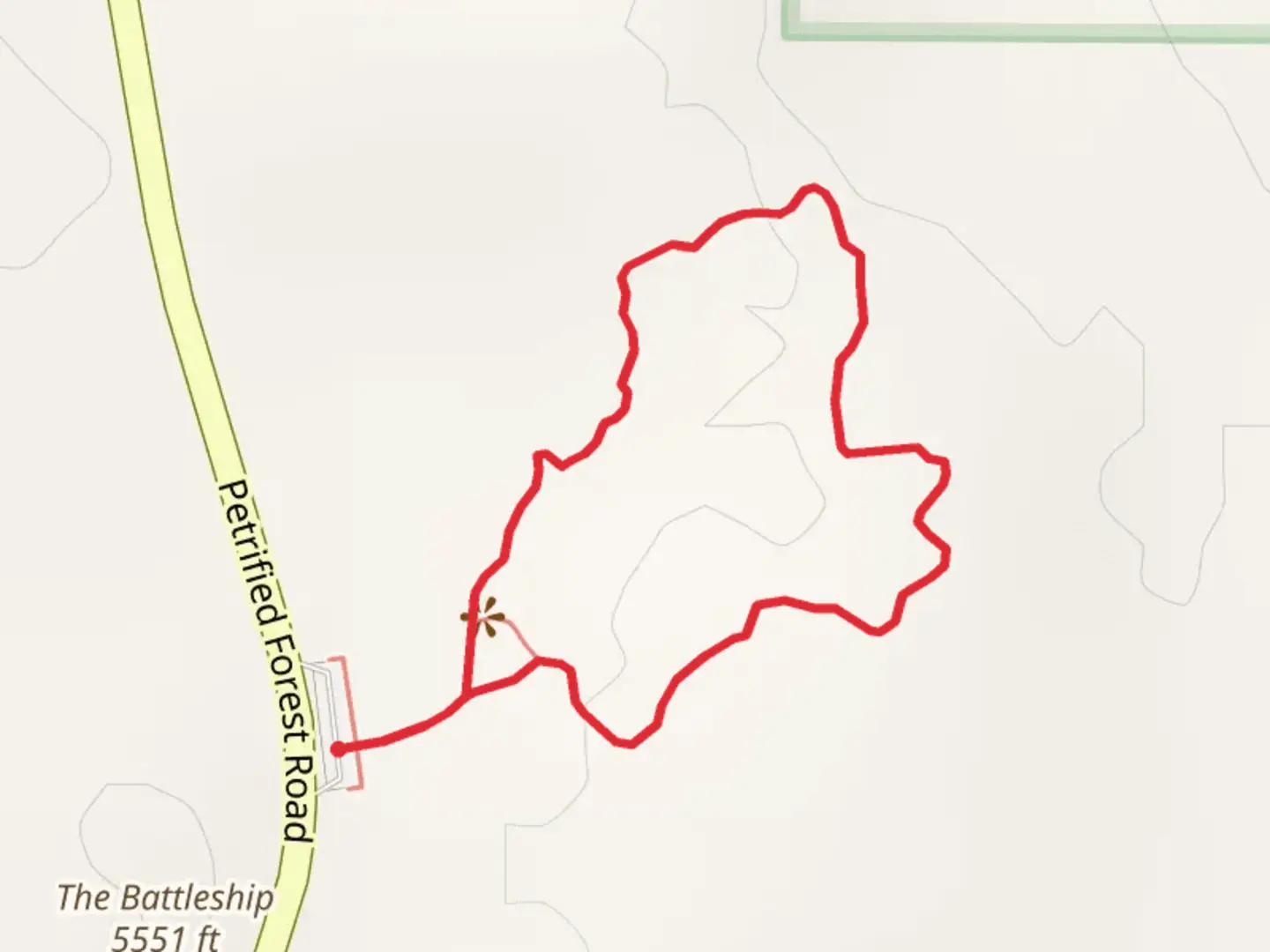 An image depicting the trail Crystal Forest Loop Trail and its surrounding area.