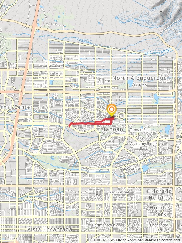 Quintessence Park and Raman Trail Loop mobile static map