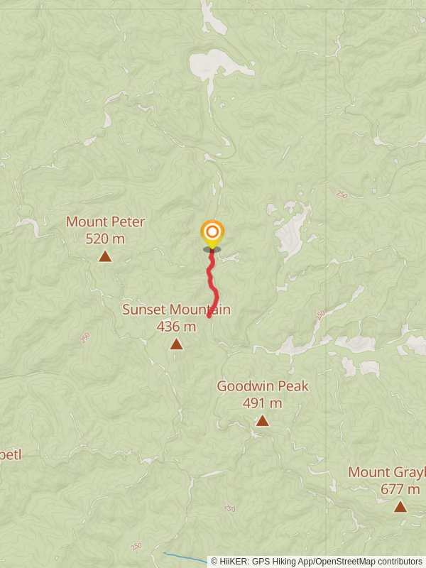 Sweet Creek Falls Trail