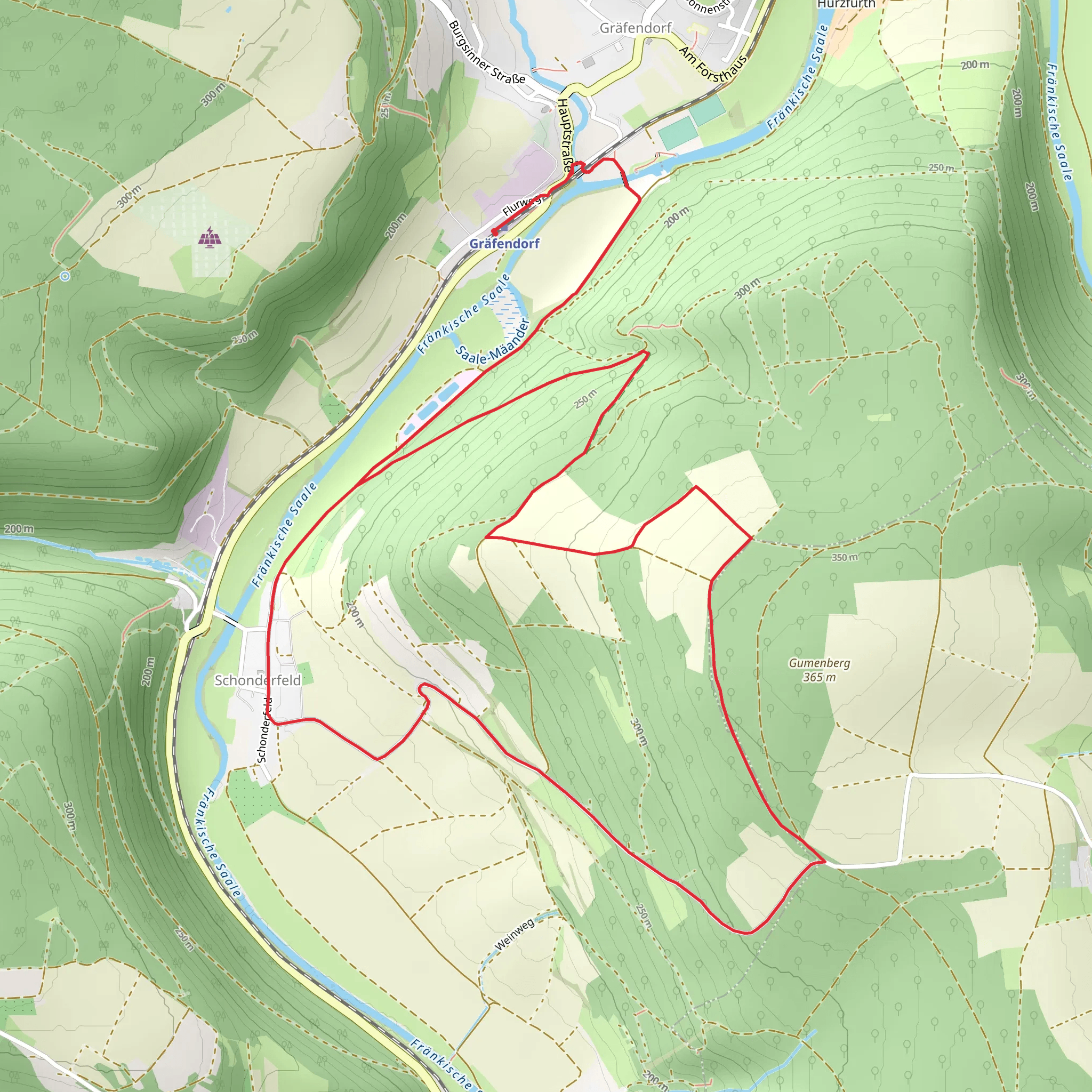 Ortswanderweg Graefendorf 5 mobile static map