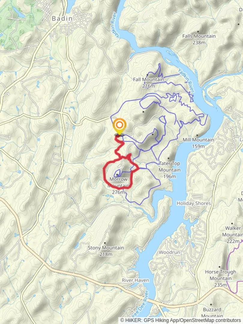 An image depicting the trail Long and Short Loop Trail and its surrounding area.