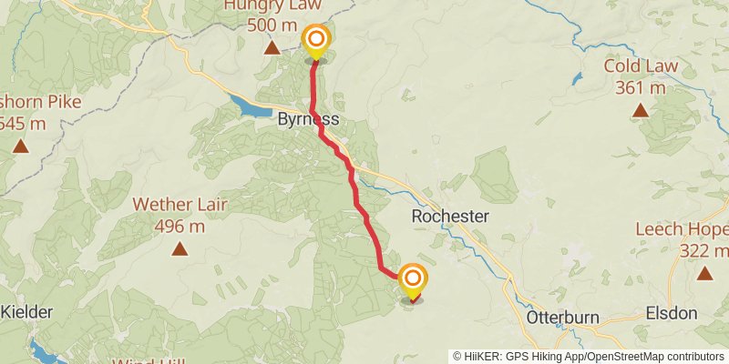 St Wilfrid's Way stage 4 Map