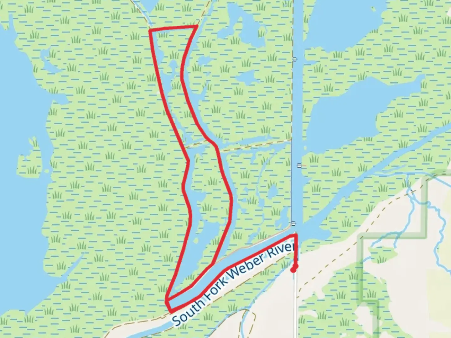 An image depicting the trail South Fork Weber River Loop and its surrounding area.