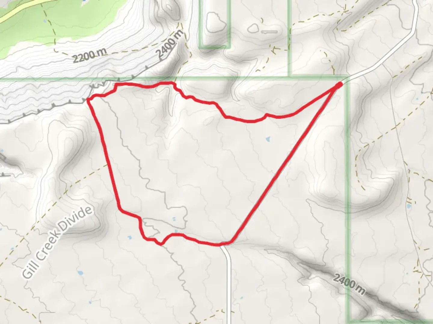 An image depicting the trail Rocky Pitch Loop Trail and its surrounding area.