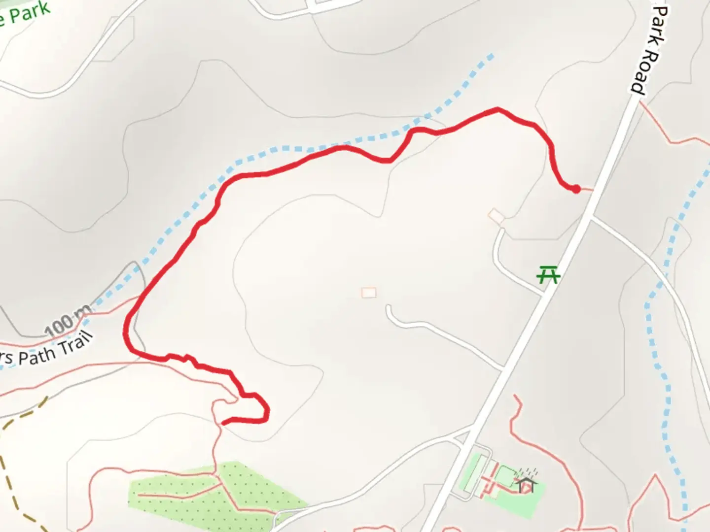 An image depicting the trail Mossey Creek Nature Trail and its surrounding area.