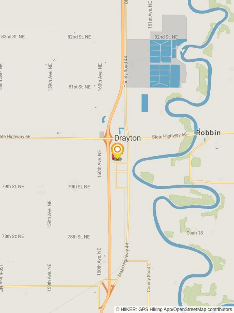 An image depicting the trail Schumacher Park and its surrounding area.