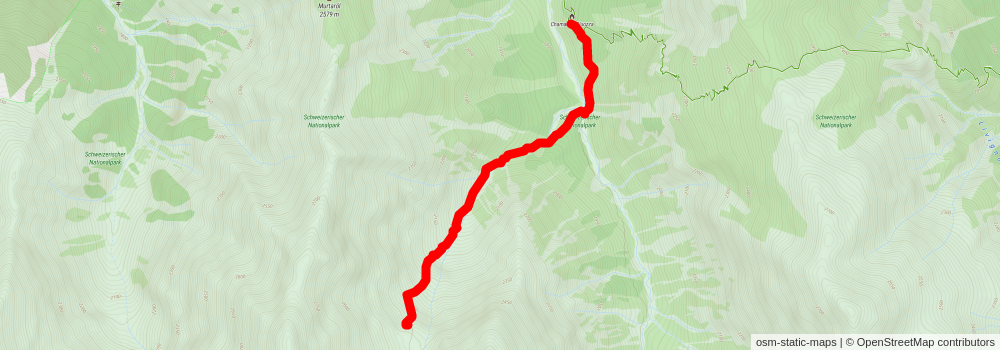 Piz Quattervals stage 2 Map