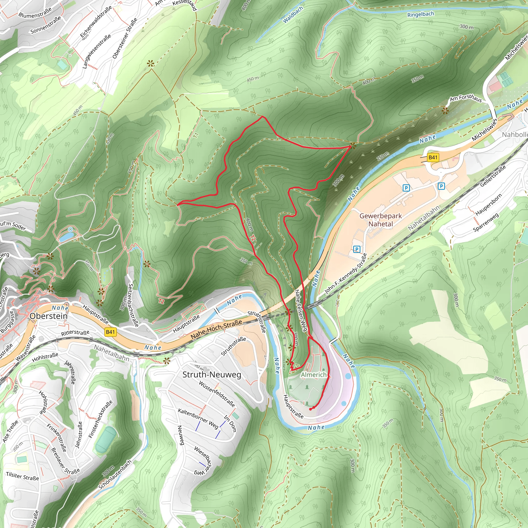 Struth Loop mobile static map