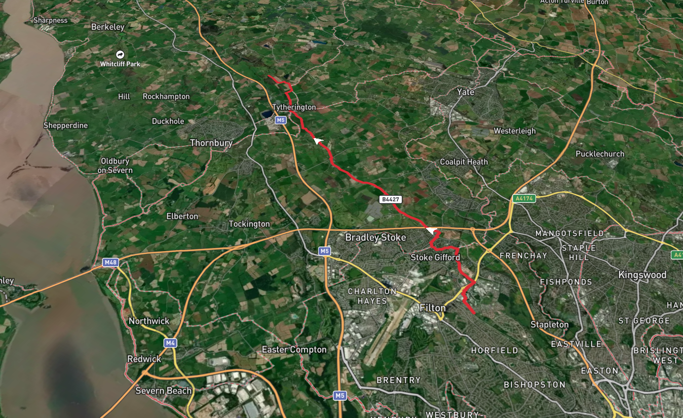 Filton Abbey Wood to Cromhall Walk