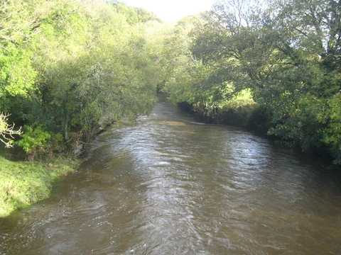 An image depicting the trail Two Castles Trail and its surrounding area.