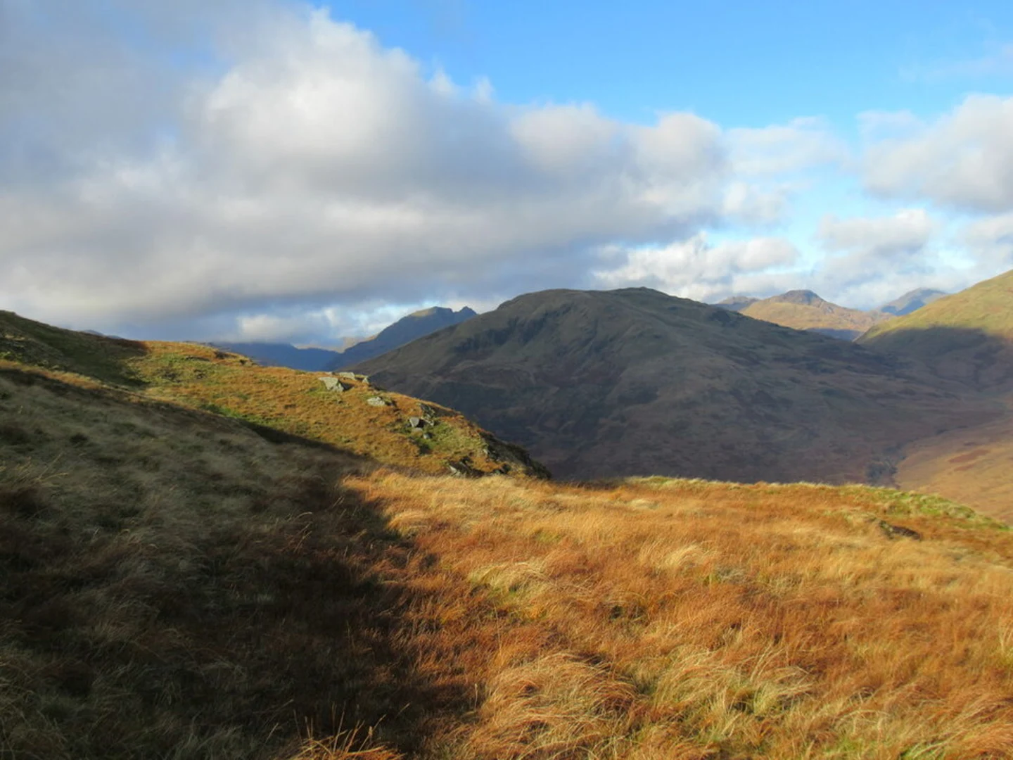 An image depicting the trail A Ridge Walk via Beinn Luibhean and its surrounding area.
