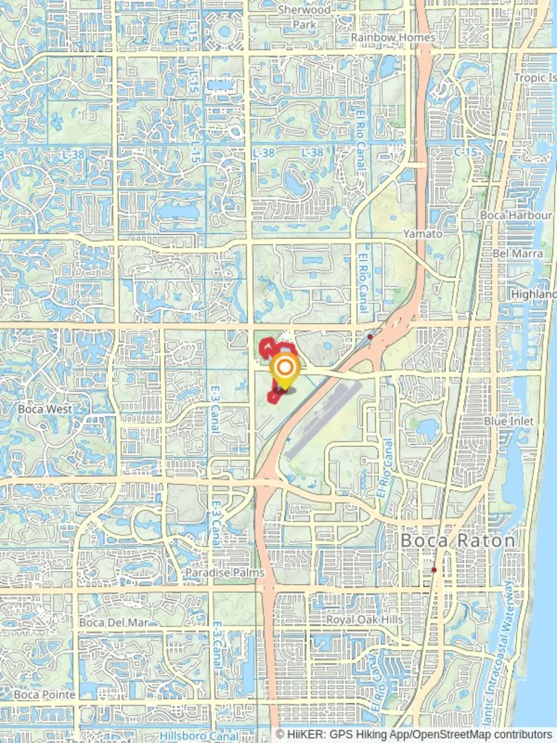 An image depicting the trail Blue Lake Trail and Pondhawk Accessible Loop Trail and its surrounding area.