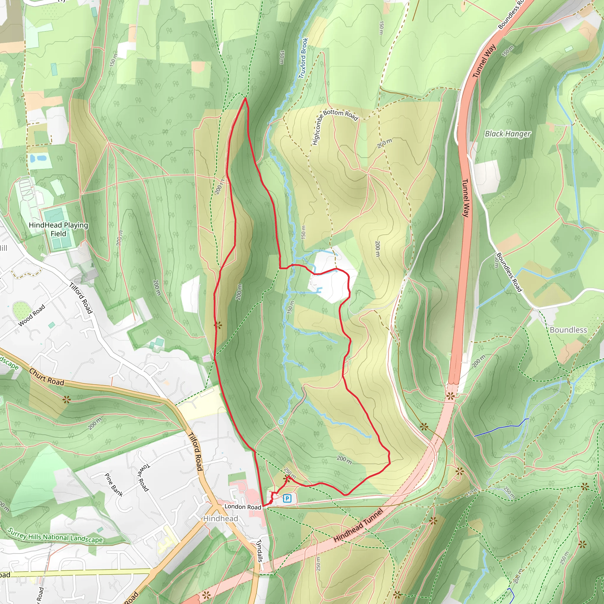 Devil's Punch Bowl Loop mobile static map